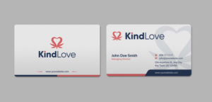 Visitenkarten-Design von INDIAN_Ashok für Kind Love | Design: #24553176