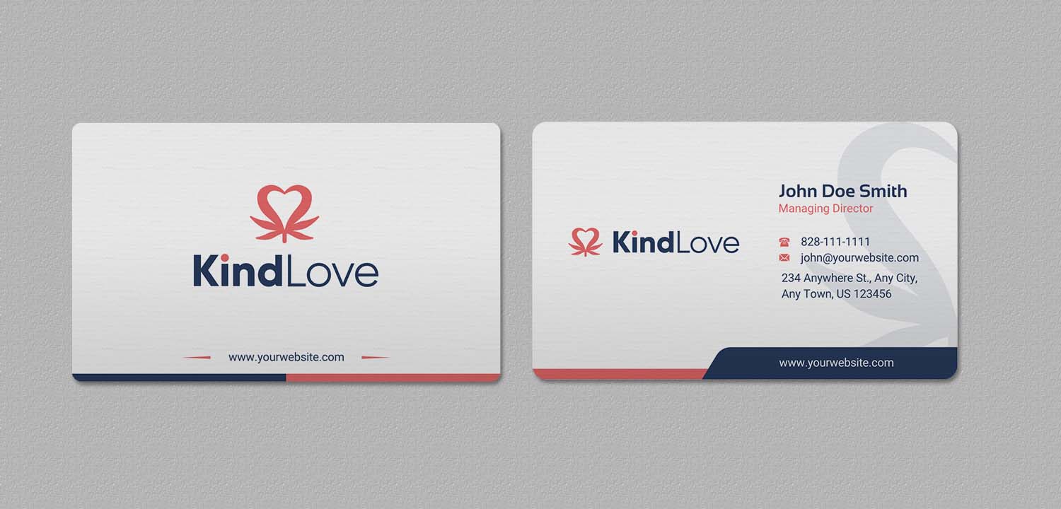 Business Card Design by INDIAN_Ashok for Kind Love | Design #24553177