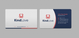 Visitenkarten-Design von INDIAN_Ashok für Kind Love | Design: #24553179