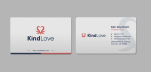 Visitenkarten-Design von INDIAN_Ashok für Kind Love | Design: #24553181