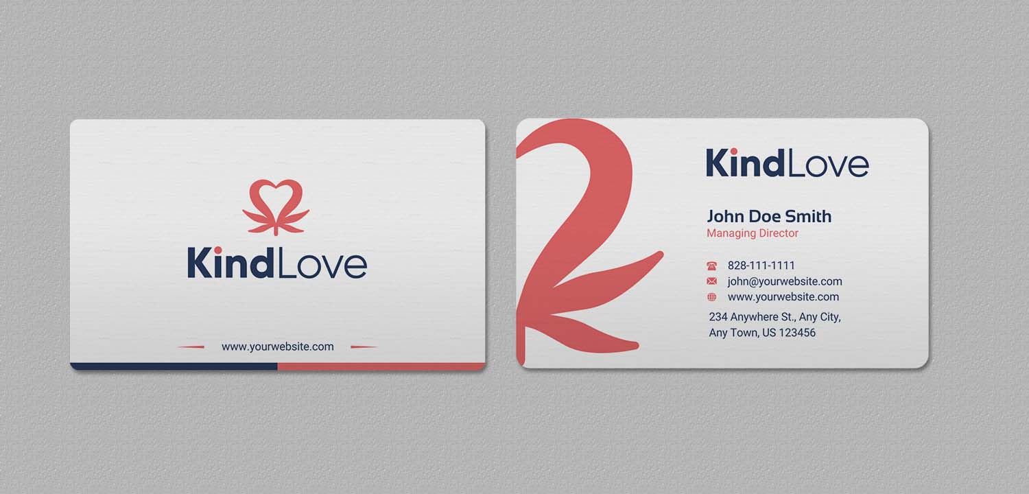 Business Card Design by INDIAN_Ashok for Kind Love | Design #24553183