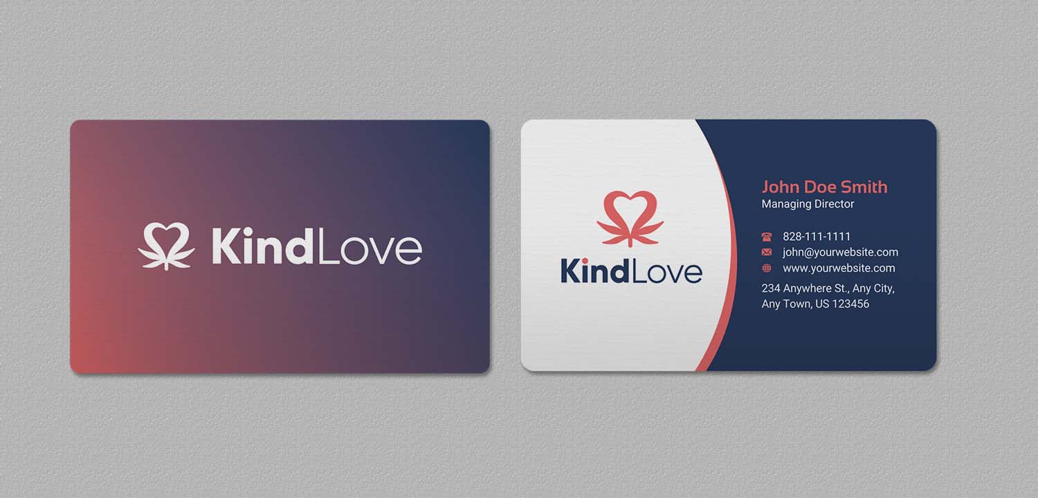 Business Card Design by INDIAN_Ashok for Kind Love | Design #24553184