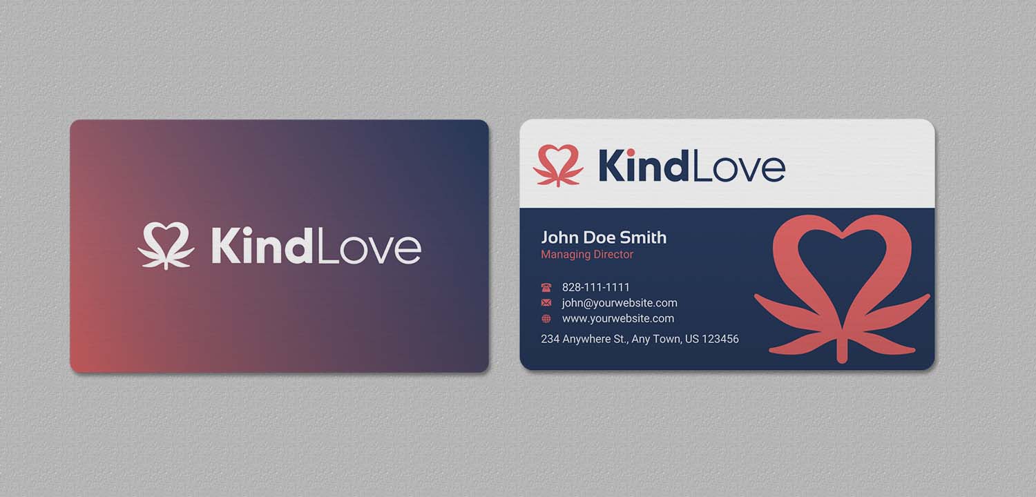 Business Card Design by INDIAN_Ashok for Kind Love | Design #24553185