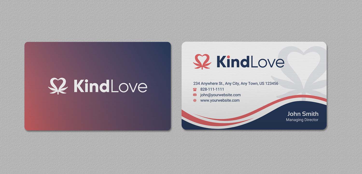 Business Card Design by INDIAN_Ashok for Kind Love | Design #24553188