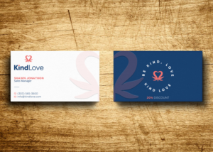 Visitenkarten-Design von Verified artistry (Design garden) für Kind Love | Design: #24538124