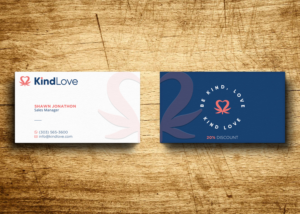 Visitenkarten-Design von Verified artistry (Design garden) für Kind Love | Design: #24538126