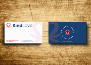 Visitenkarten-Design von Verified artistry (Design garden) für Kind Love | Design: #24538127