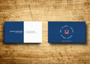 Visitenkarten-Design von Verified artistry (Design garden) für Kind Love | Design: #24538129