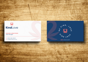 Visitenkarten-Design von Verified artistry (Design garden) für Kind Love | Design: #24538132