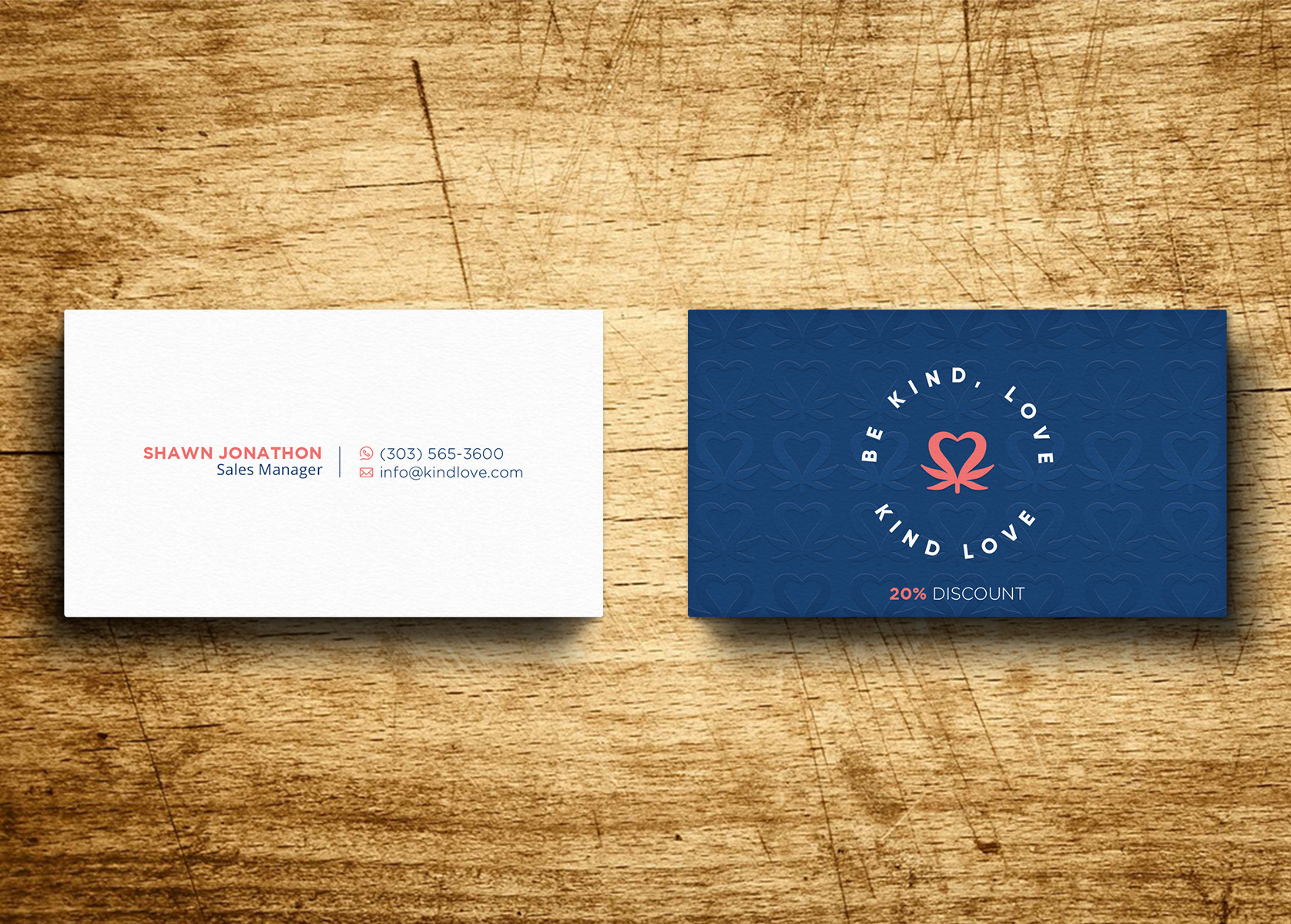 Business Card Design by Verified artistry (Design garden) for Kind Love | Design #24538134