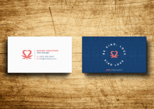 Visitenkarten-Design von Verified artistry (Design garden) für Kind Love | Design: #24538142