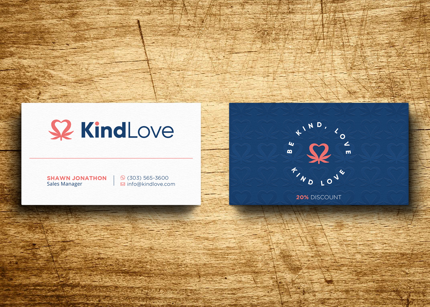Business Card Design by Verified artistry (Design garden) for Kind Love | Design #24538145