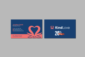Business Card Design by Creations Box 2015 for Kind Love | Design: #24531506
