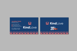 Business Card Design by Creations Box 2015 for Kind Love | Design: #24531507