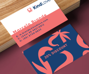 Business Card Design by CreativeCobb for Kind Love | Design: #24547988
