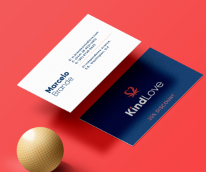 Business Card Design by CreativeCobb for Kind Love | Design: #24552262