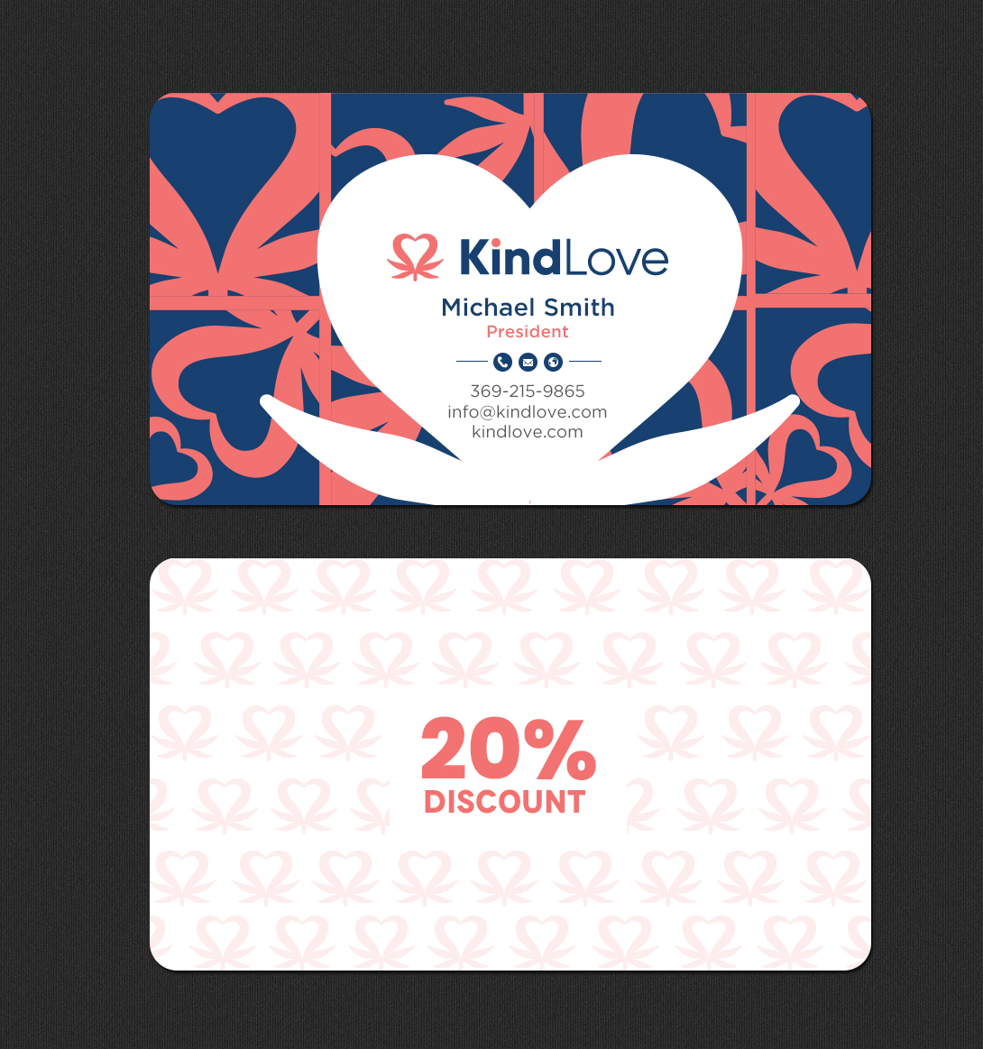 Business Card Design by chandrayaan.creative for Kind Love | Design #24523907