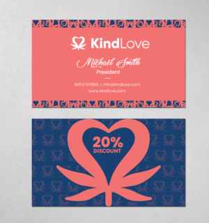 Business Card Design by chandrayaan.creative for Kind Love | Design: #24523910