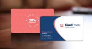Business Card Design by chandrayaan.creative for Kind Love | Design: #24524499