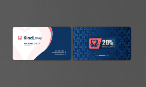 Business Card Design by chandrayaan.creative for Kind Love | Design: #24525585
