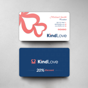 Visitenkarten-Design von chandrayaan.creative für Kind Love | Design: #24525588