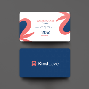 Visitenkarten-Design von chandrayaan.creative für Kind Love | Design: #24525592
