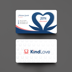 Visitenkarten-Design von chandrayaan.creative für Kind Love | Design: #24525777
