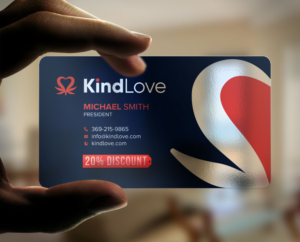 Visitenkarten-Design von chandrayaan.creative für Kind Love | Design: #24525779