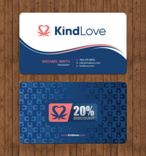 Business Card Design by chandrayaan.creative for Kind Love | Design: #24526329