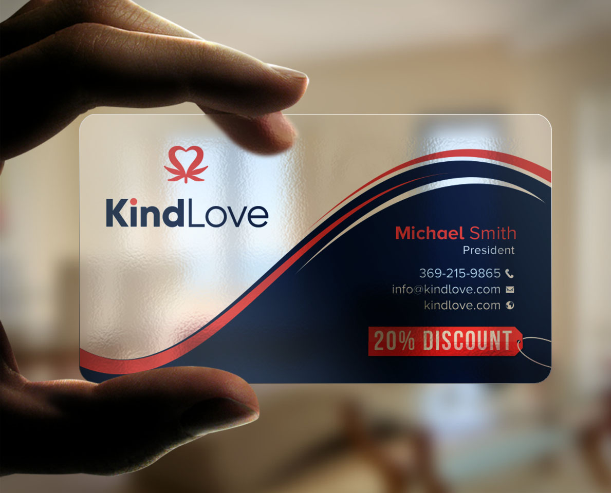 Business Card Design by chandrayaan.creative for Kind Love | Design #24526331