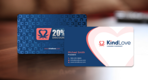 Business Card Design by chandrayaan.creative for Kind Love | Design: #24558495