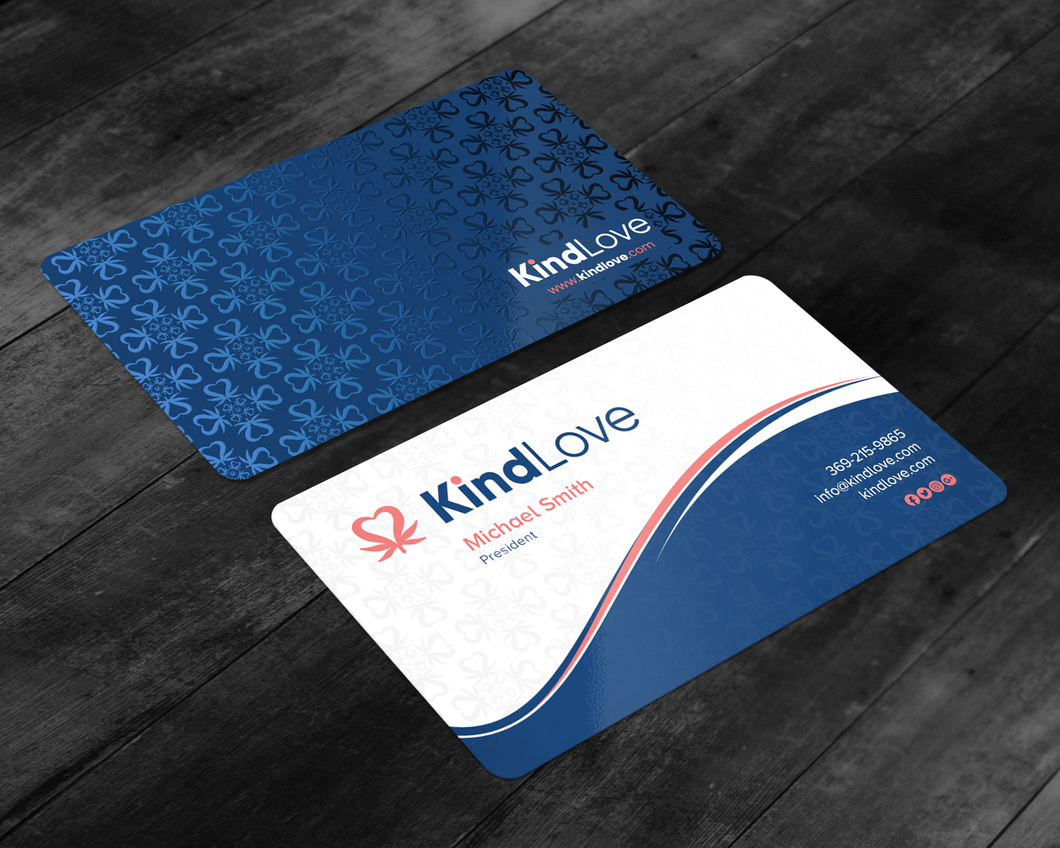 Business Card Design by chandrayaan.creative for Kind Love | Design: #24575910