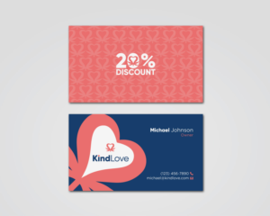 Business Card Design by MDesign for Kind Love | Design: #24524552