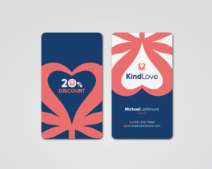 Business Card Design by MDesign for Kind Love | Design: #24556289