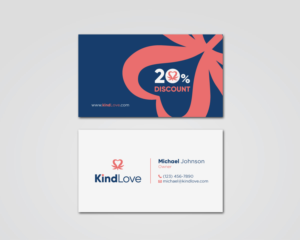 Business Card Design by MDesign for Kind Love | Design: #24564401