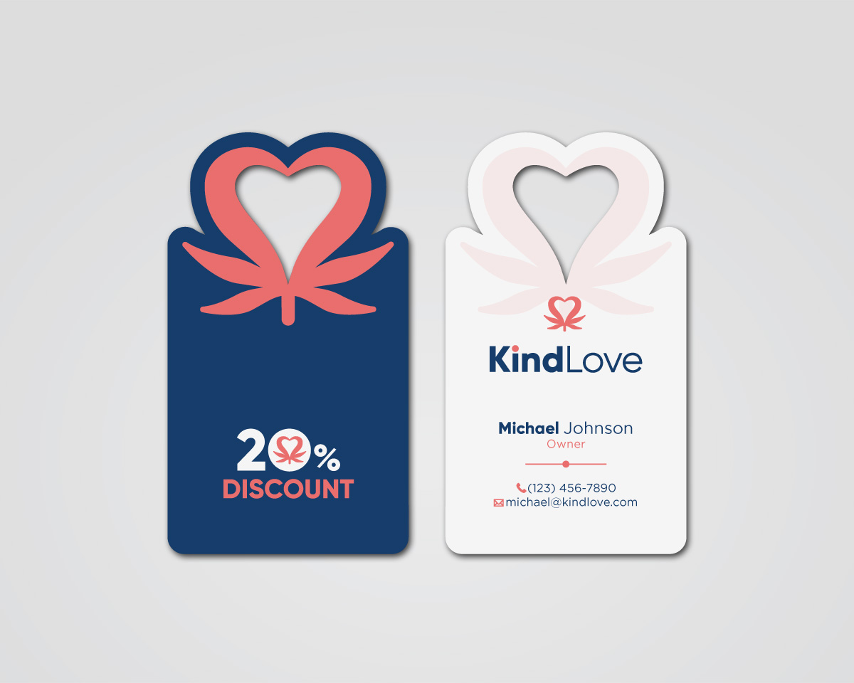 Business Card Design by MDesign for Kind Love | Design #24572689