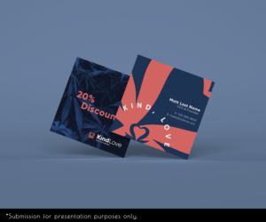Business Card Design by Miranda Mtz. for Kind Love | Design: #24563724