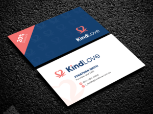 Kind Love Business Cards | Visitenkarten-Design von Bold Pixels