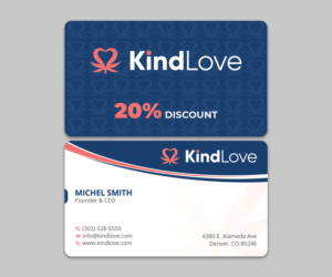 Business Card Design by Neamot for Kind Love | Design: #24524810