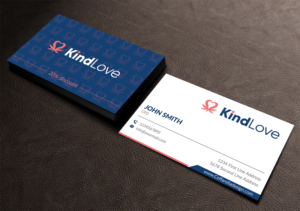Business Card Design by Musa. A for Kind Love | Design: #24544782