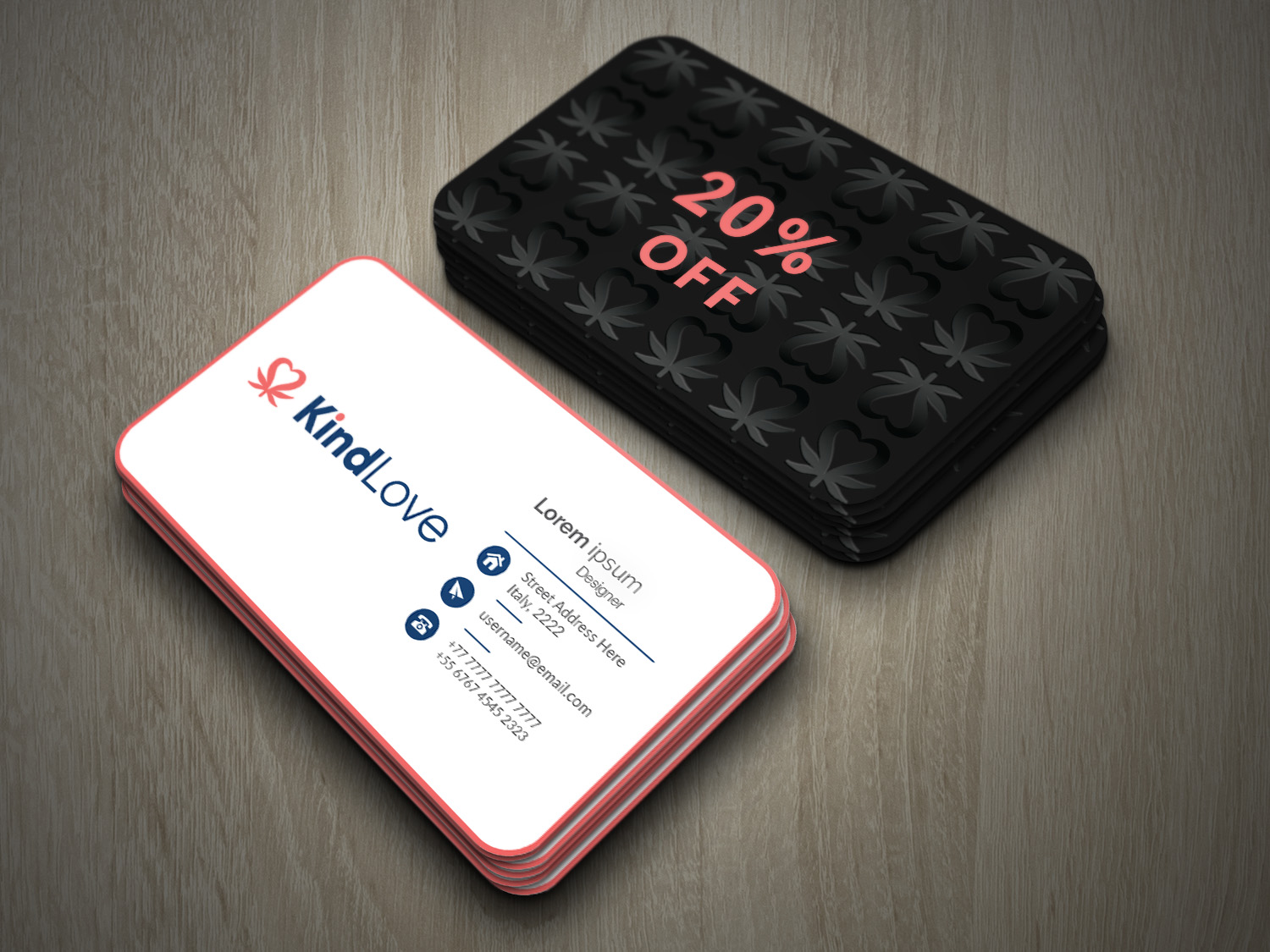 Design de Carte de Visite par tanzeelador pour Kind Love | Design #24544047