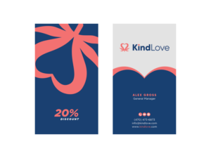 Business Card Design by depictionist for Kind Love | Design: #24559945
