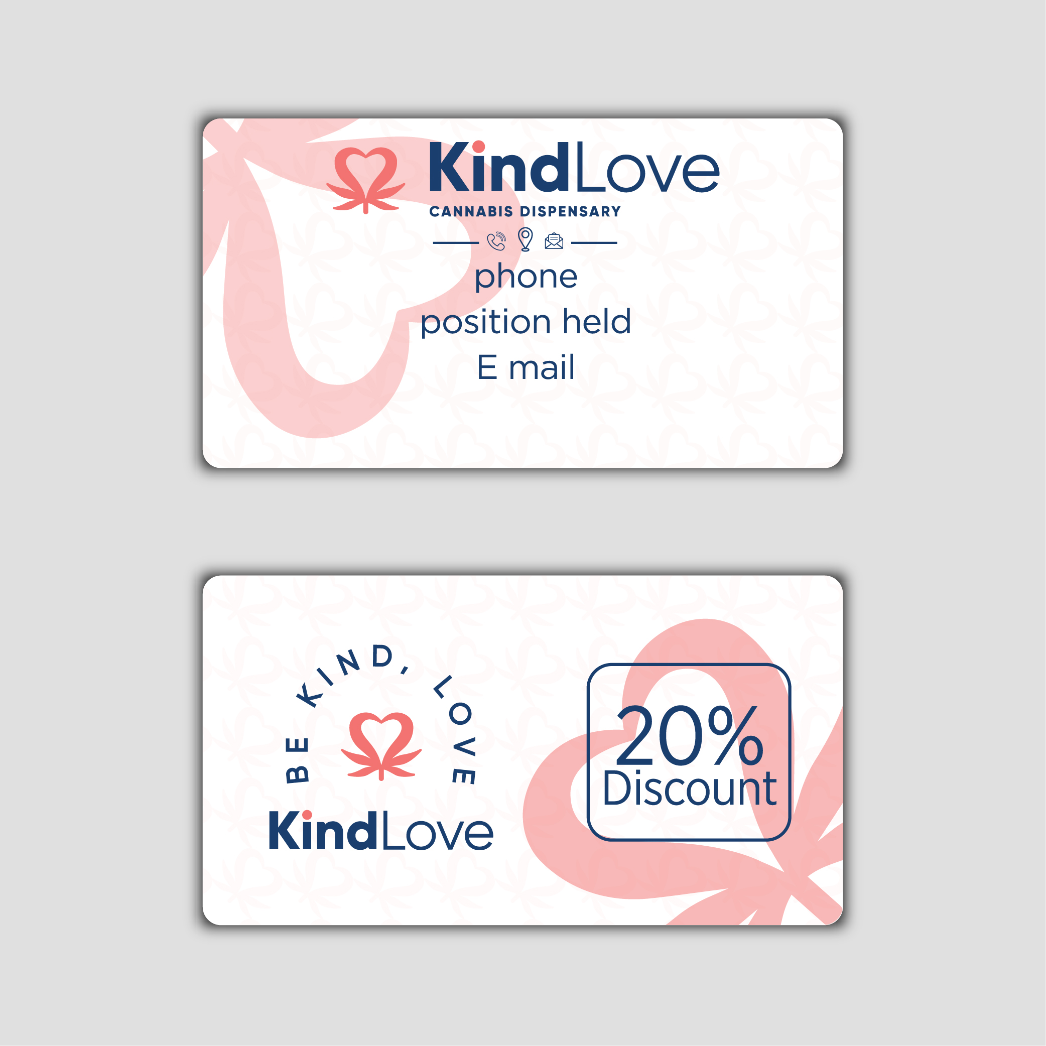Business Card Design by Aadhil Rizwan for Kind Love | Design #24517247
