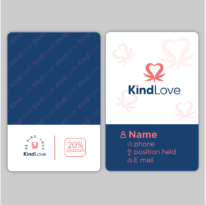 Business Card Design by Aadhil Rizwan for Kind Love | Design: #24545159