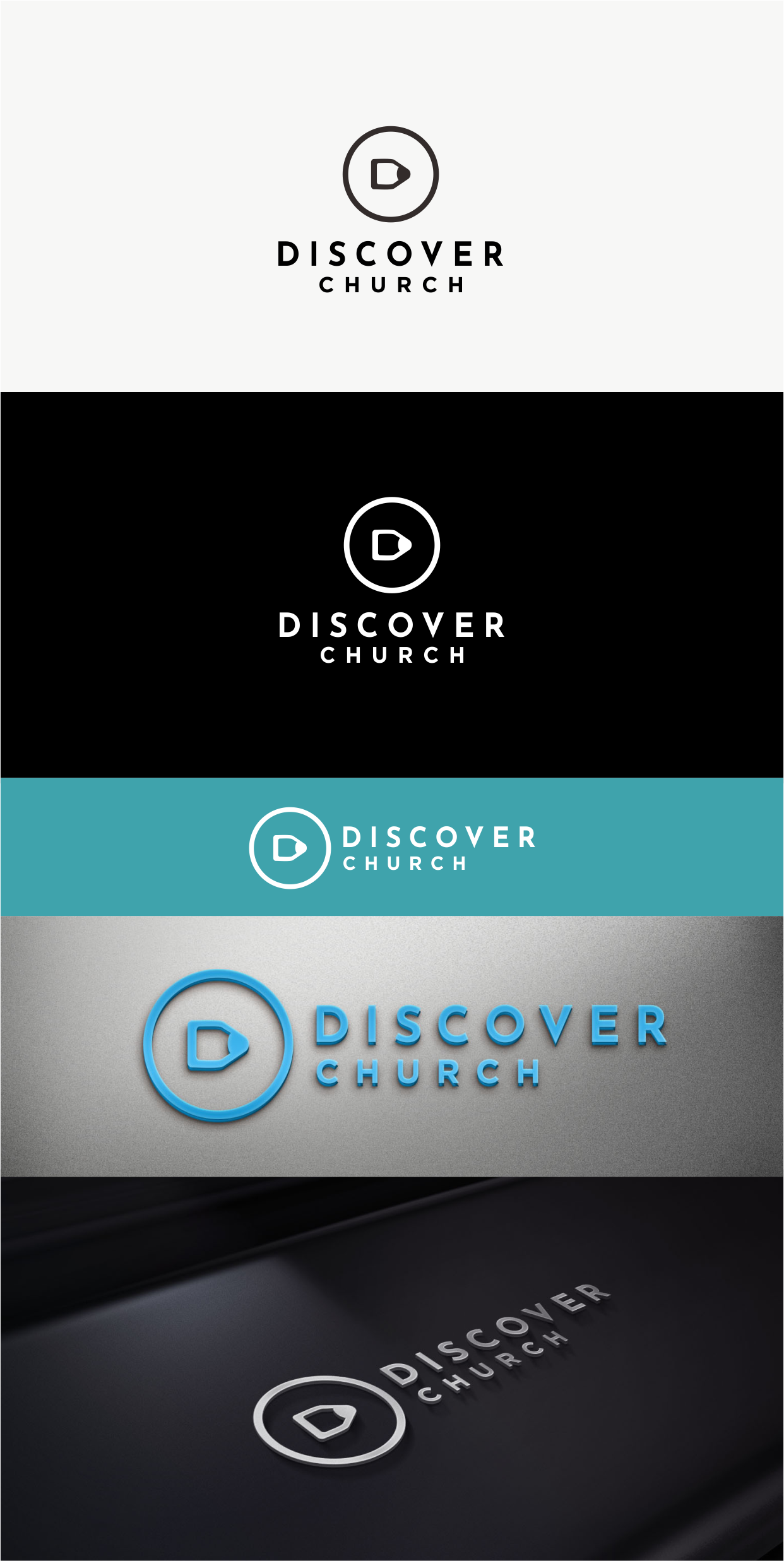 Diseño de Logo por surf sta para Discover Church | Diseño #24561883