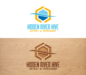 Hidden River Hive | Logo Design by trufya