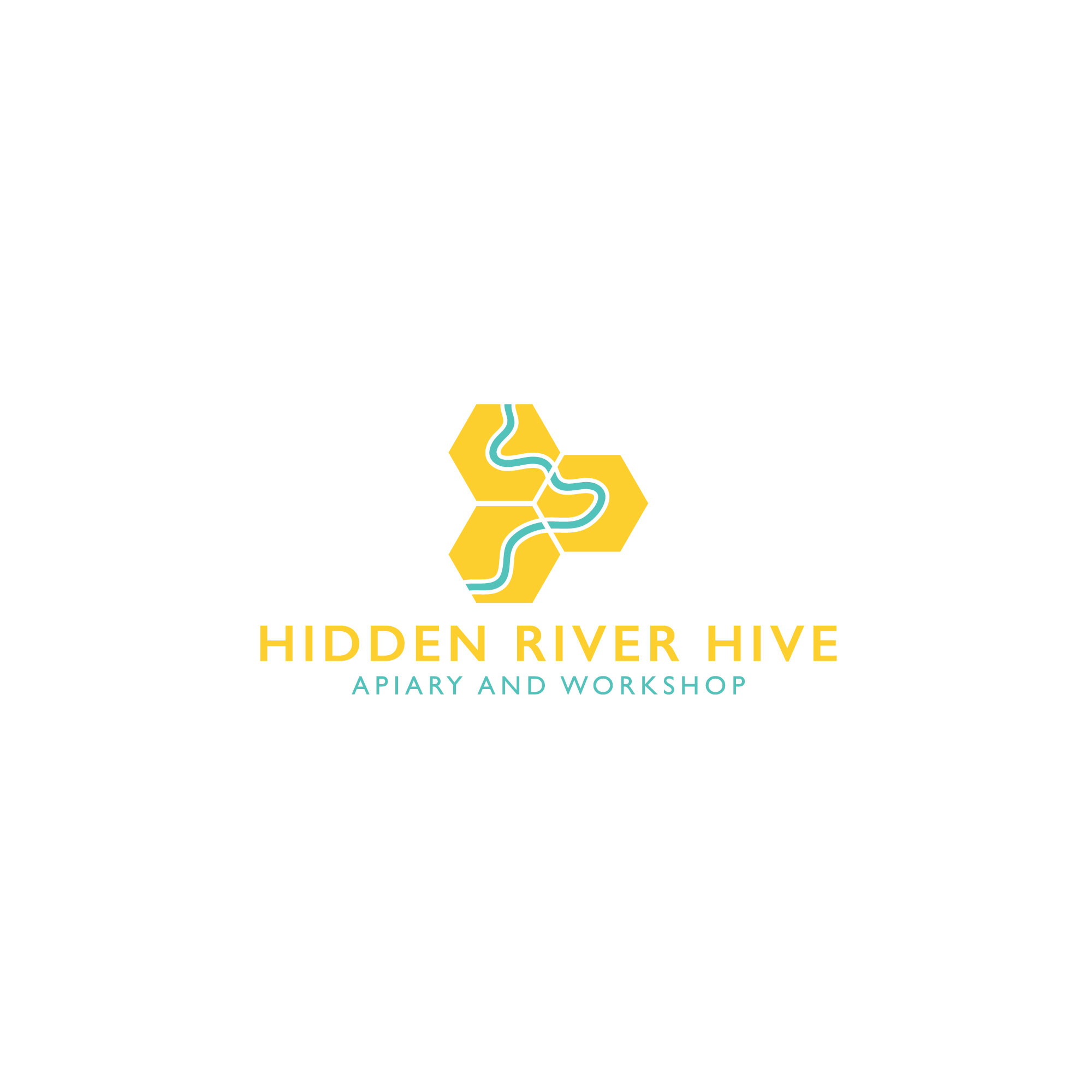 Diseño de Logo por LogoToGoStudio para Hidden River Hive | Diseño #24519449
