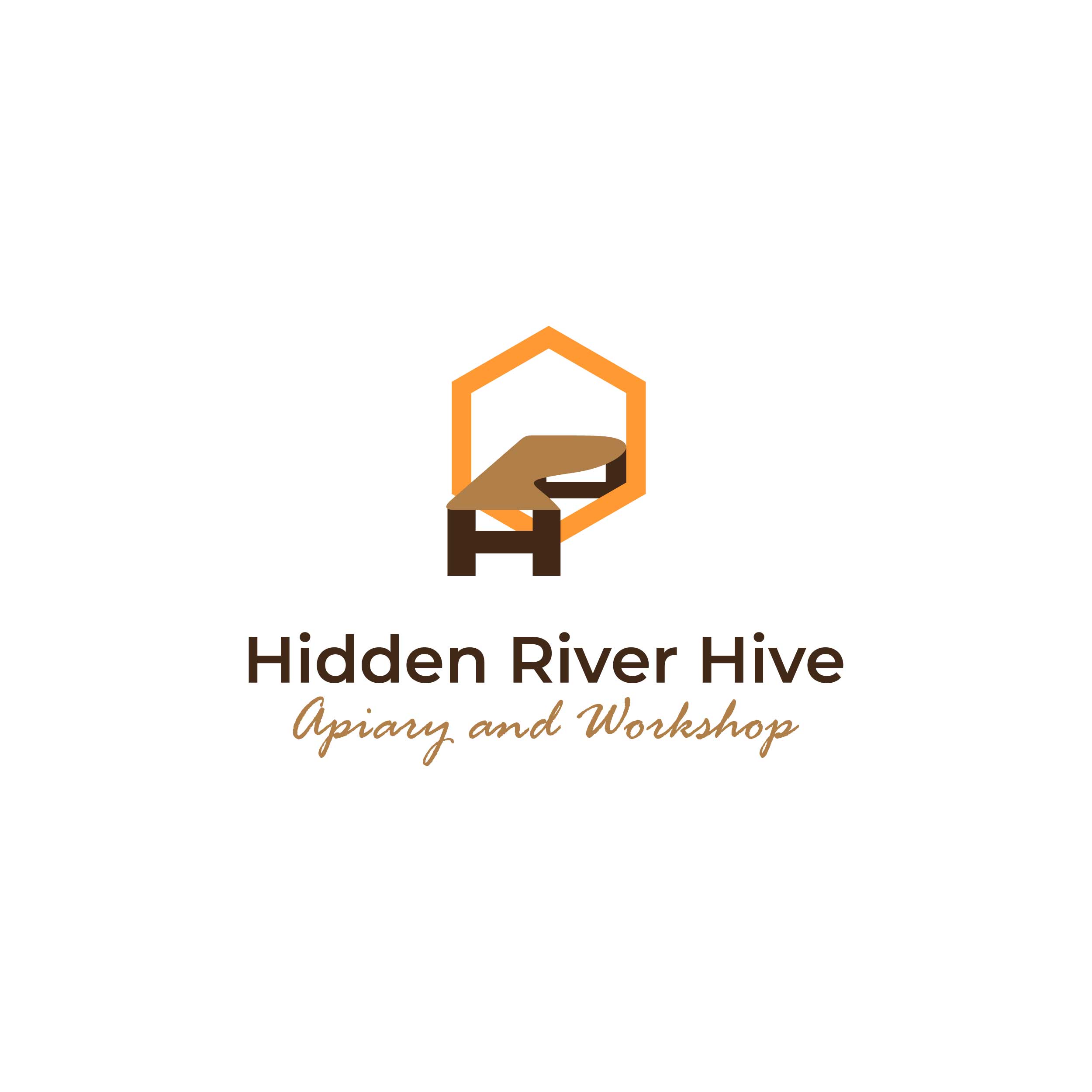 Logo Design by 1st for Hidden River Hive | Design #24541016
