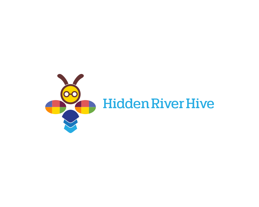 Logo Design by erwinDSLMlogo for Hidden River Hive | Design #24548190