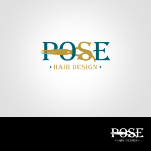 Logo Design by Creative Bros for Pose Hair Design Pty Ltd | Design: #24516539